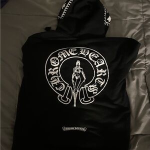 Chrome Heart Deadly Doll Patchwork Hoodie